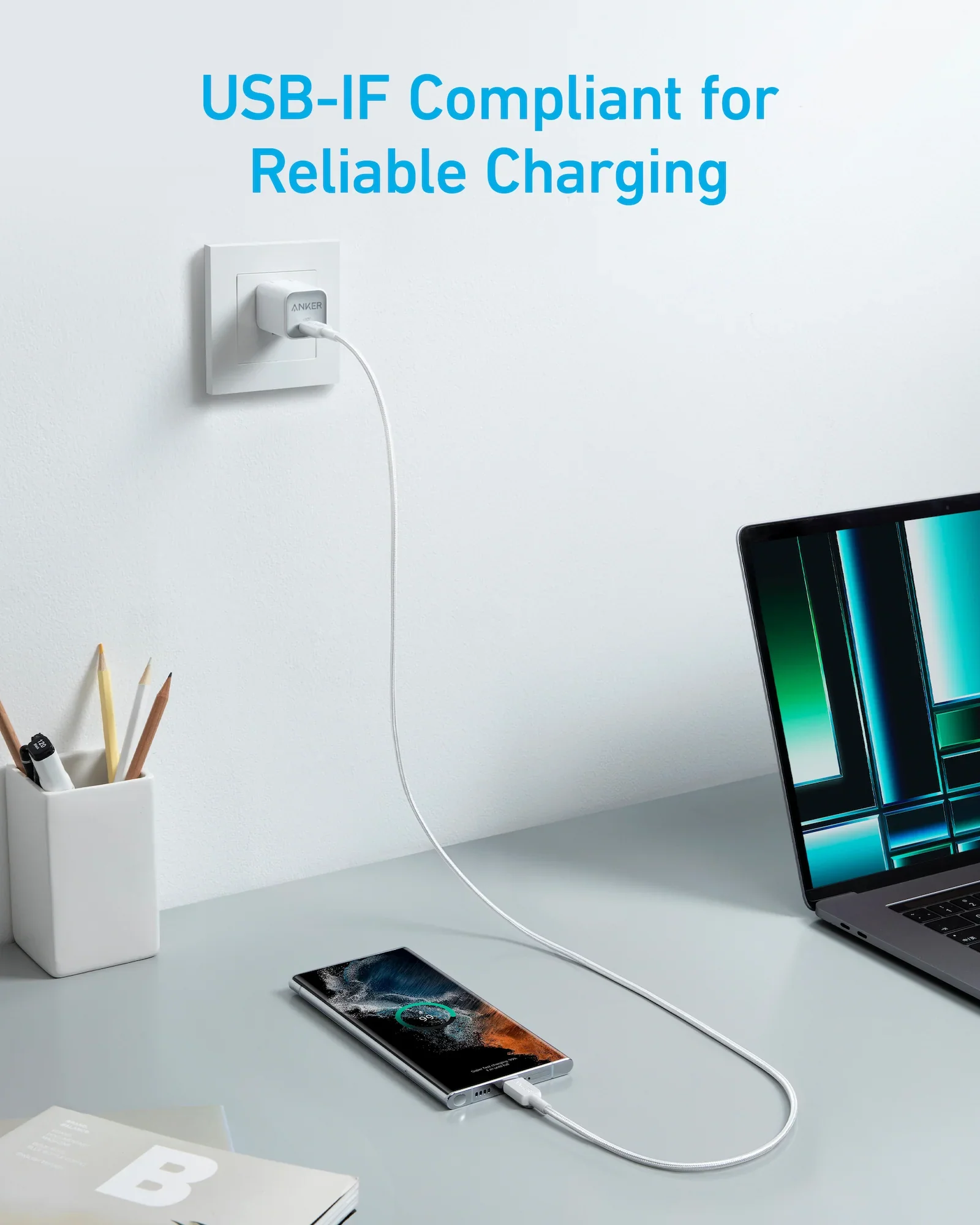 Anker 322 USB-C to USB-C Cable MFi certified - Image 3