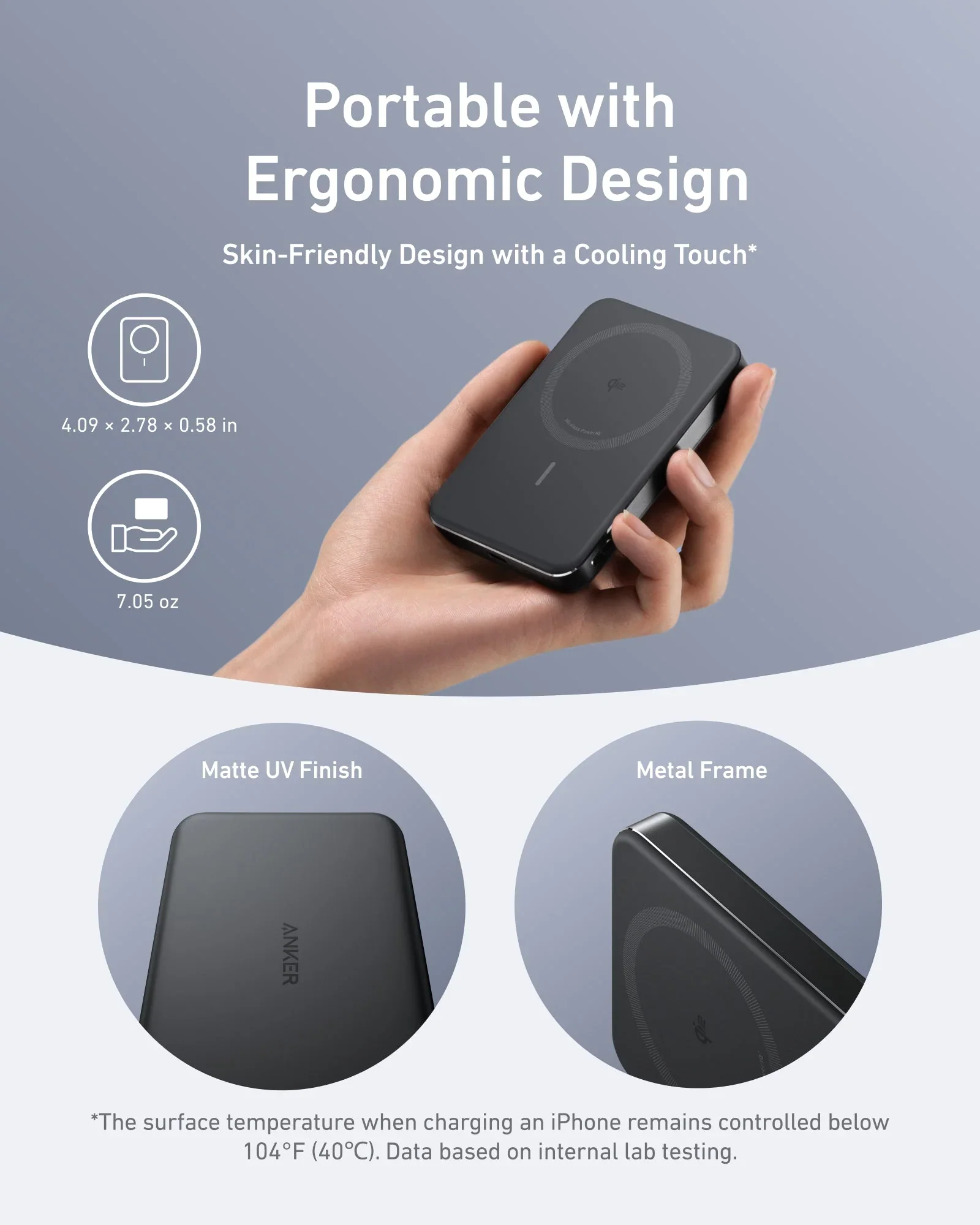 Anker MagGo Power Bank 10K Magnetic Wireless Slim - Image 5