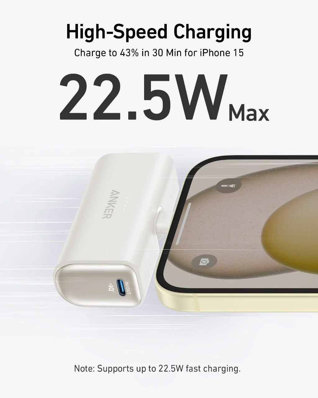Anker Nano Power Bank 22.5w Built In Usb C  Connector - Image 8