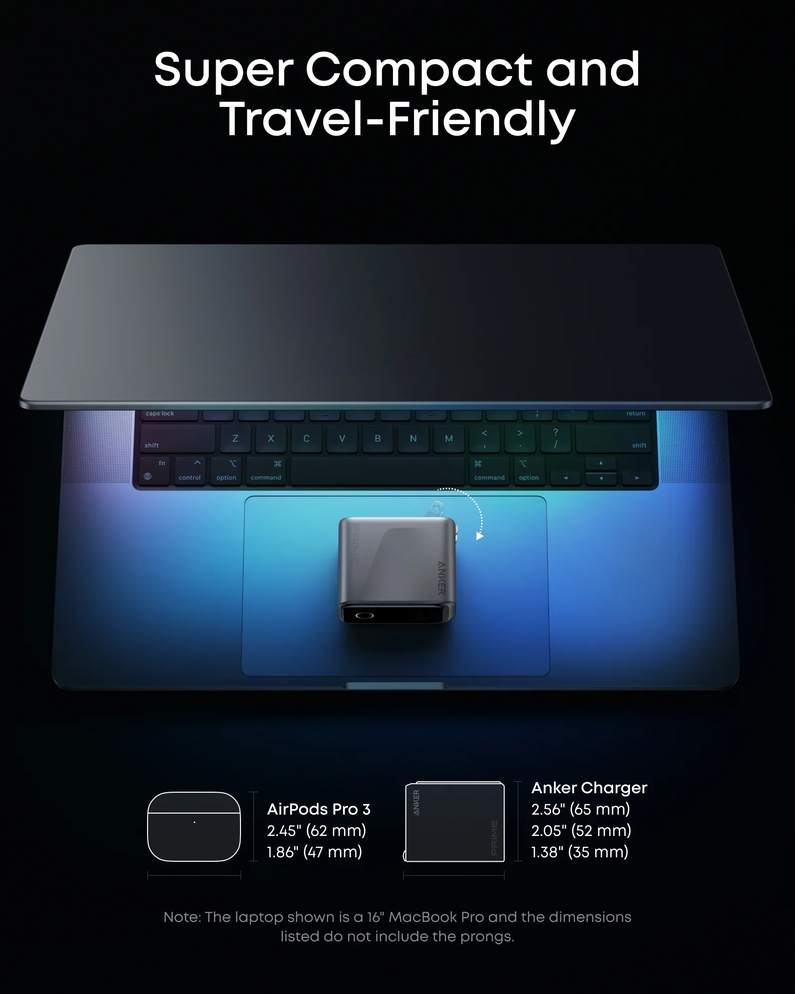 Anker Prime Charger (160W, 3 Ports, Smart Display) - Image 6