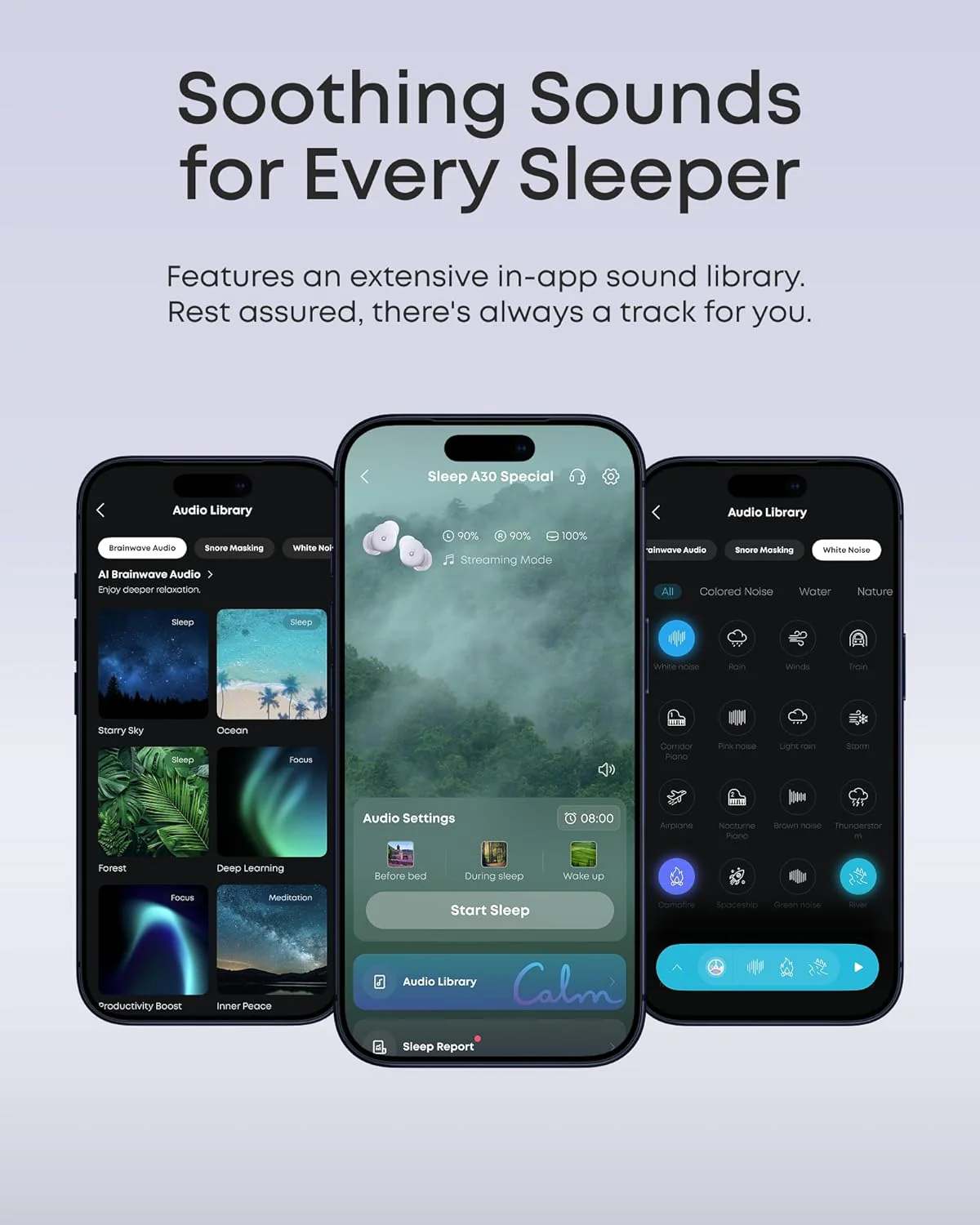 Anker Sleep A30 The World's First Sleep Earbuds with a Triple Noise Reduction System - Image 3