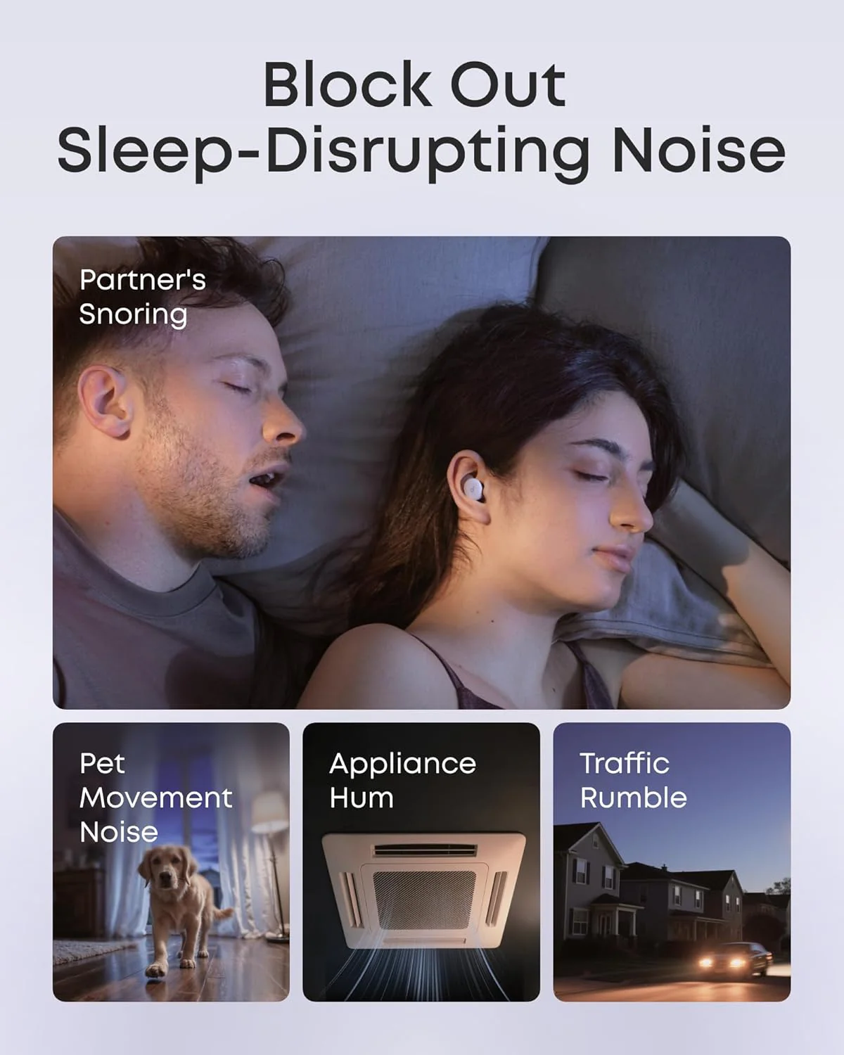 Anker Sleep A30 The World's First Sleep Earbuds with a Triple Noise Reduction System - Image 8