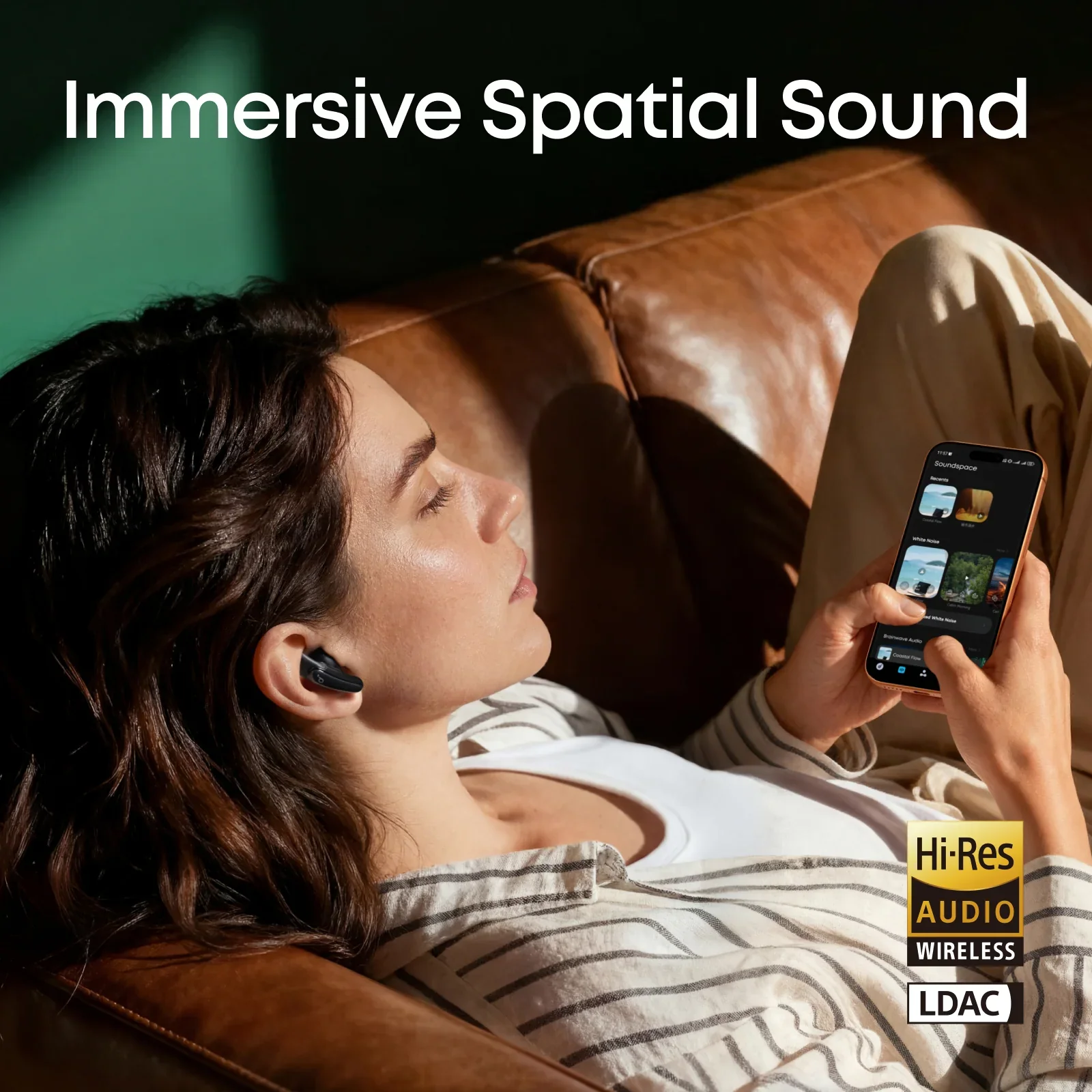 Anker Soundcore Liberty Buds Wireless Semi-in-Ear Earbuds with ANC - Image 6