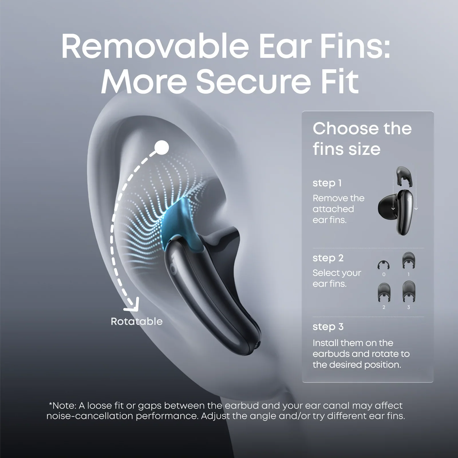 Anker Soundcore Liberty Buds Wireless Semi-in-Ear Earbuds with ANC - Image 7