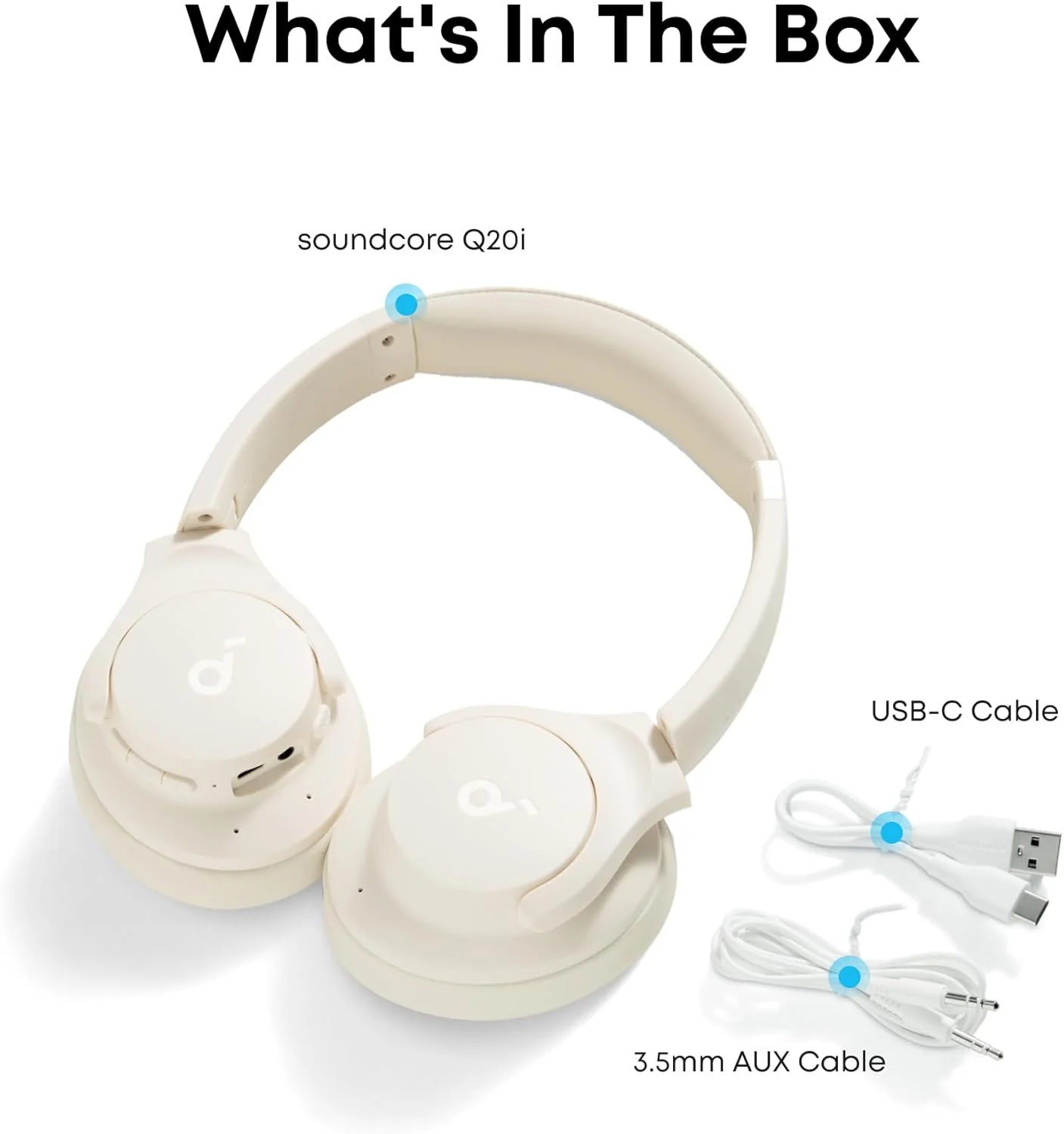 Anker Soundcore Q20i Hybrid Active Noise Cancelling Headphones - Image 23
